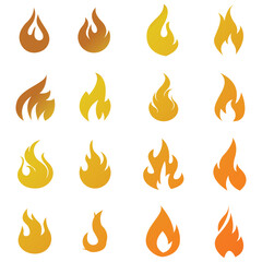 fire icons , fire icons set