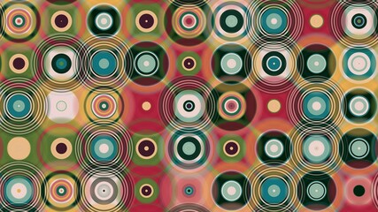 circle motif, circle pattern, symmetrical, circle lines, wall wallpaper, HD