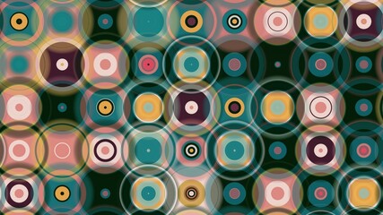 circle motif, circle pattern, symmetrical, circle lines, wall wallpaper, HD