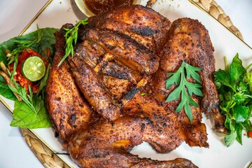 Ayam goreng, pastel, gorengan, fritter, sambal, indonesian, kuliner nusantara