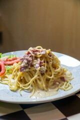 Western food, spaghetti, rice,salted egg fried chicken