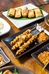 Indonesian nusantara cuisine ayam goreng deep fried snack