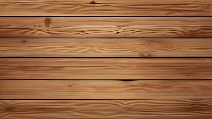 Seamless Horizontal Wooden Planks Texture Background