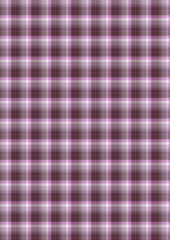 Seamless Purple and White Plaid Pattern for Textile Design