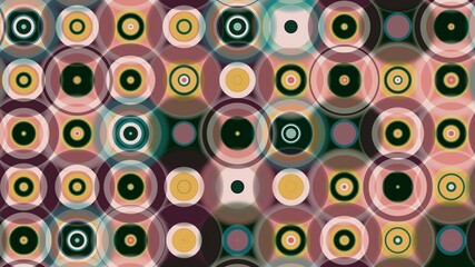 circle motif, circle pattern, symmetrical, circle lines, wall wallpaper, HD