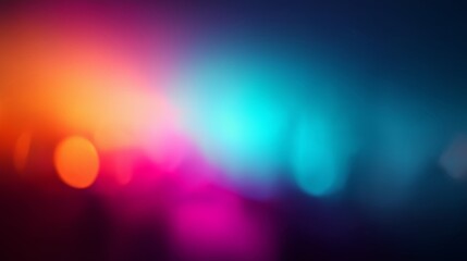 Obraz premium Soft gradient blending magenta, blue, and orange hues in an abstract design.