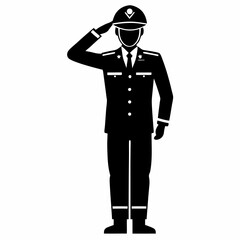 police officer vector illustration