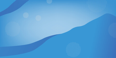 Blue wave abstract background. Liquid color background design. Fluid gradient shapes composition. Futuristic design for posters, banner, web header, and much more