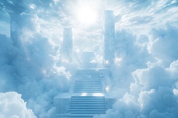 Heavenly stairway to paradise