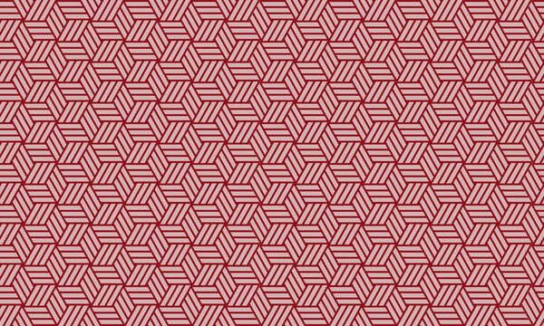 Vintage pattern overlapping vector seamless in art deco style modern abstract textures repeating geometric tiles from striped elements 