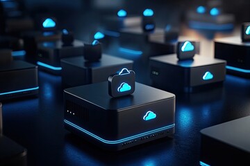 Cloud storage server array