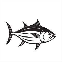 sea fish vector illustration