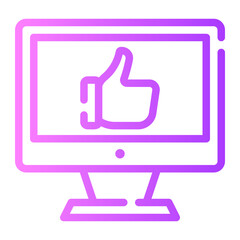like gradient icon