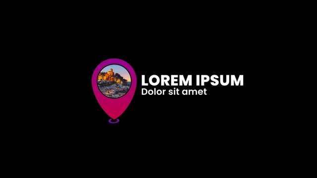 Modern Universal Location Pop Up With Image