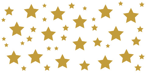 Stars Seamless Pattern. Seamless full color Stars Pattern on White Background. Good for fabric, textile, pajama, linen, wallpaper, background