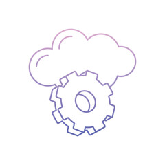 Cloud Computing Vector icon
