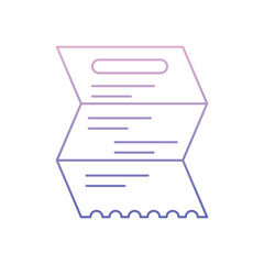 Obraz premium Invoice Vector icon