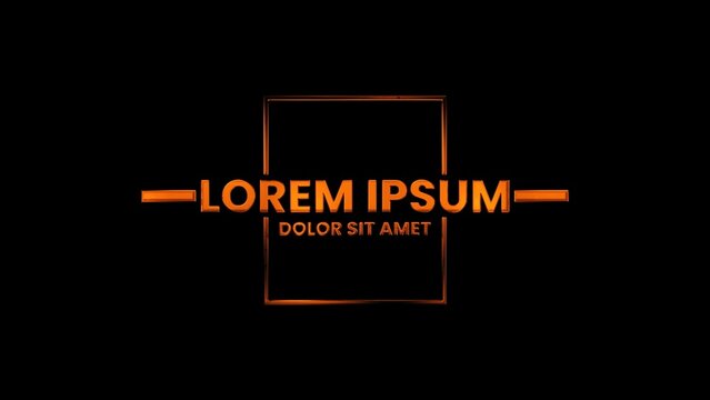 Rusted Metal Text & Title Intro