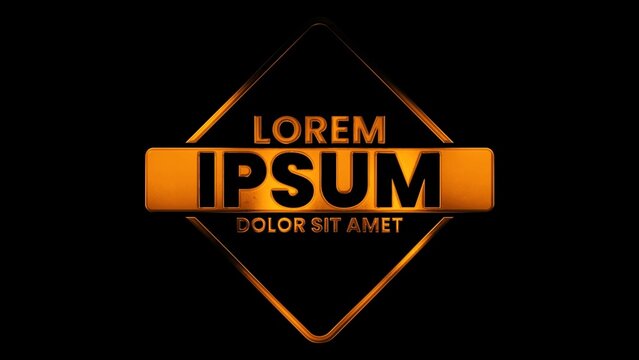 Rough Realistic Metal Text & Title Intro