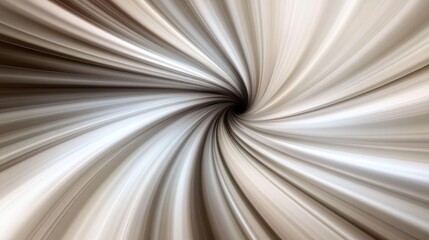 Abstract swirling vortex of light and shadow, creating a tunnel effect