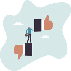 Performance evaluation, customer feedback or business decision making, customer satisfaction, opinion or service quality.character for design.