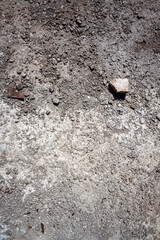 Concrete and cement stains on ground. Abstract messy construction background