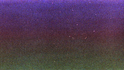 Blank grained film strip texture background with heavy grain, dust and light leak