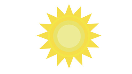 sun vector icon