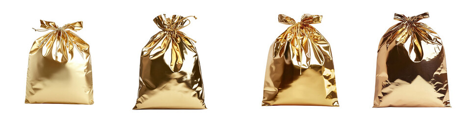 Elegant Gold Gift Bags Various Sizes for Special Occasions