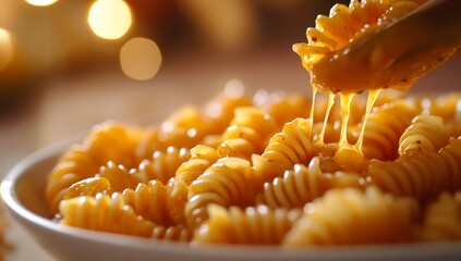 Creamy Pumpkin Pasta with Cozy Autumn Meal.