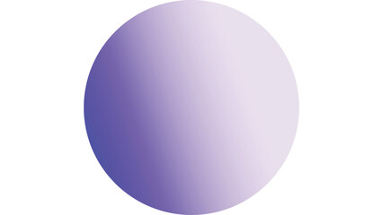 Vibrant Purple Gradient Circle Illustration