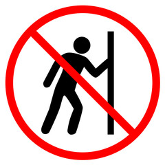 Unauthorized access is prohibited. This area is restricted and only accessible to permitted individuals to ensure safety, privacy, and operational security.