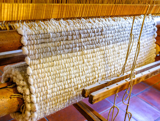 old weaving loom