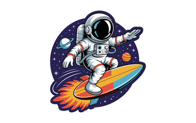 Astronaut vector design, vector illustration,  Astronaut design, silhouette style.
