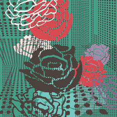 abstract floral background