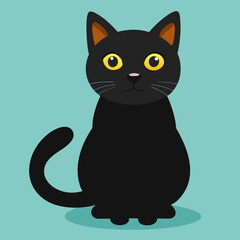 Obraz premium black and white cats