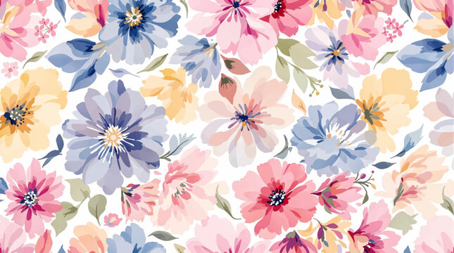 seamless floral background