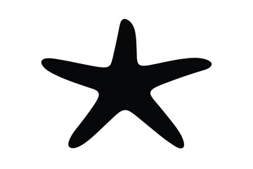 Fototapeta premium starfish on black background