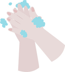 Washing Hands Procedure Illustrations