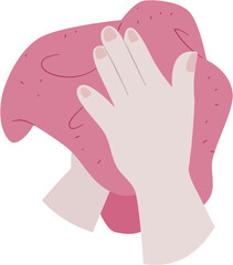 Washing Hands Procedure Illustrations