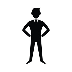 business man silhouette