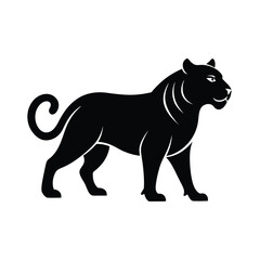 vector illustration of a tiger