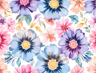 Seamless floral background