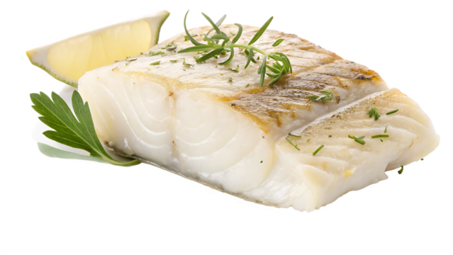 bacalhau portugal food isolated on white background PNG. AI GENERATED