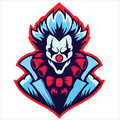 Gaming character mascot logo design for team esport gaming vector