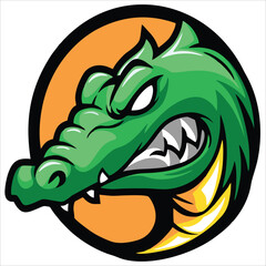 Gaming character mascot logo design for team esport gaming vector