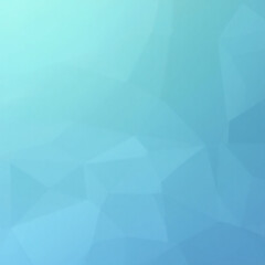 Abstract blue geometric low poly background suitable for presentations and digital graphics