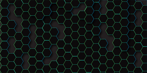 Gold Hexagon Grid Pattern, Seamless White Background, Abstract Geometric Design, High-Resolution Image, honeycomb cells of cardboard stiffening rib background Abstract background of colorful  lag