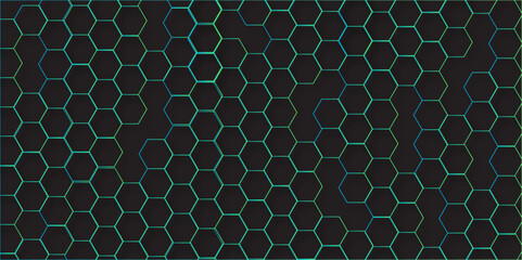 Gold Hexagon Grid Pattern, Seamless White Background, Abstract Geometric Design, High-Resolution Image, honeycomb cells of cardboard stiffening rib background Abstract background of colorful  lag