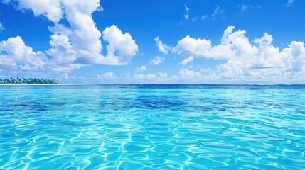 Obraz premium Stunning High-Definition Images of Serene Blue Sky Background: Captivating Visuals of Clear Skies, Soft Clouds, and Timeless Tranquility for Digital Art, Graphic Design, Website Banners